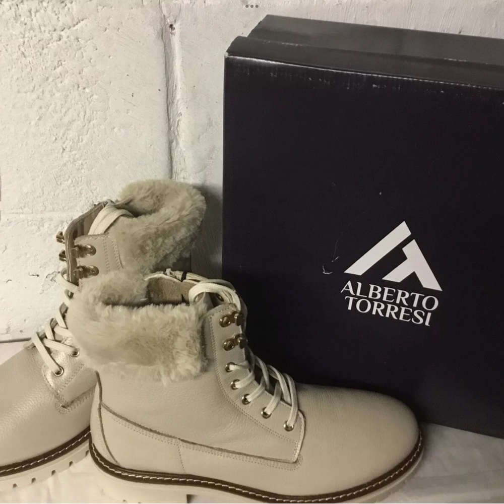 Alberto Torresi Winter Boots with Fleece Lining and Durable Sole